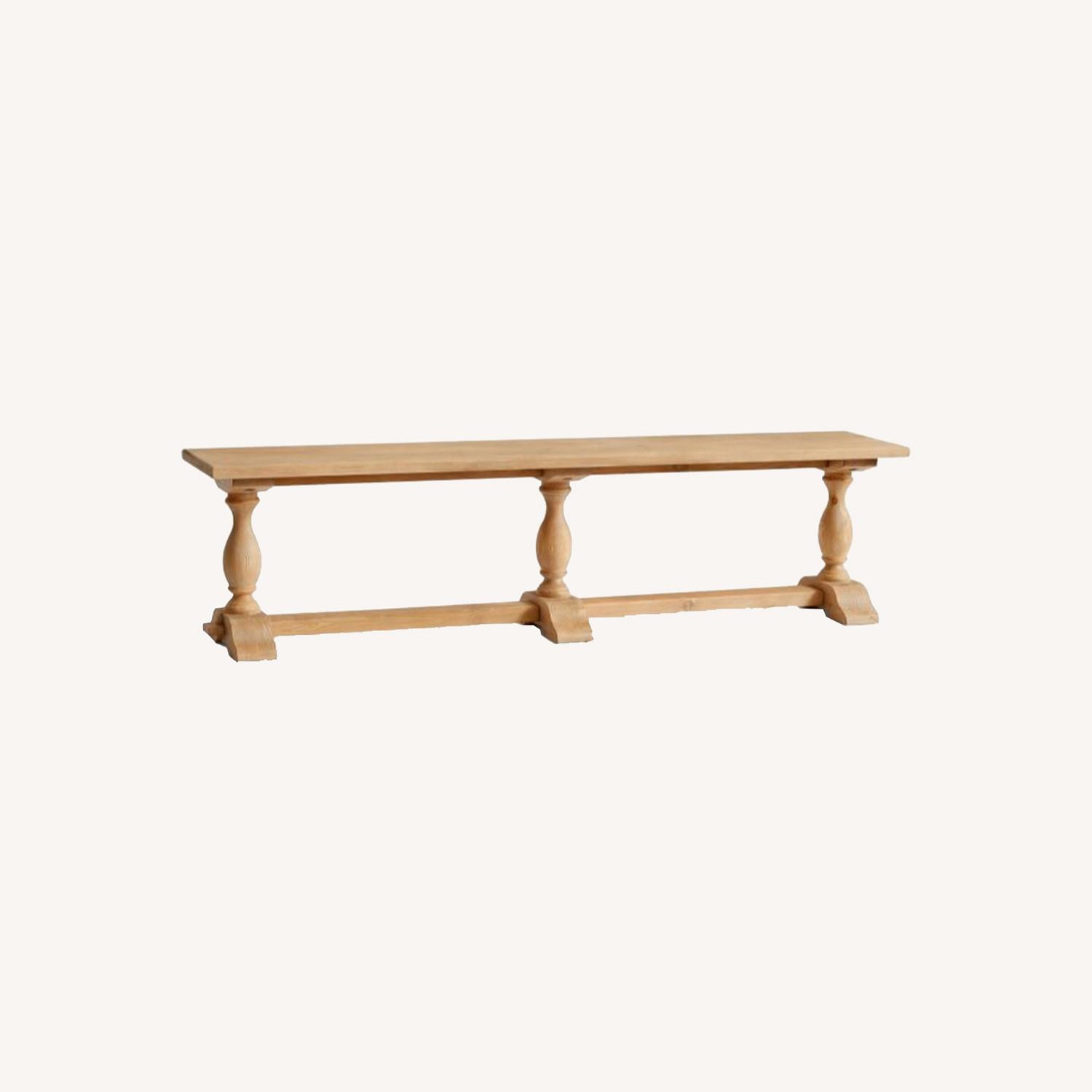 Pottery Barn Parkmore Reclaimed Wood Dining Bench - image-0