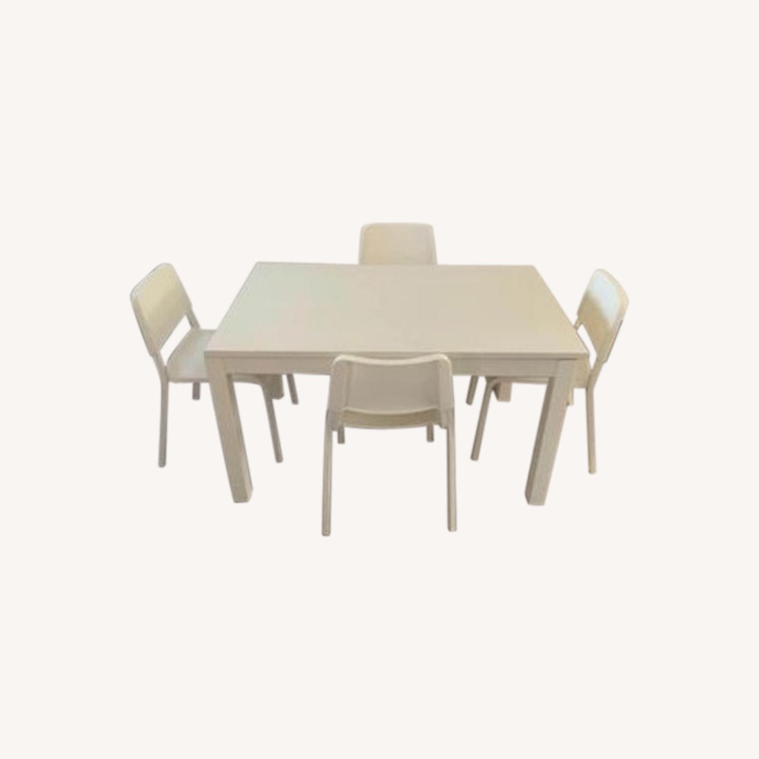 IKEA Dinning Table with Chairs - image-0