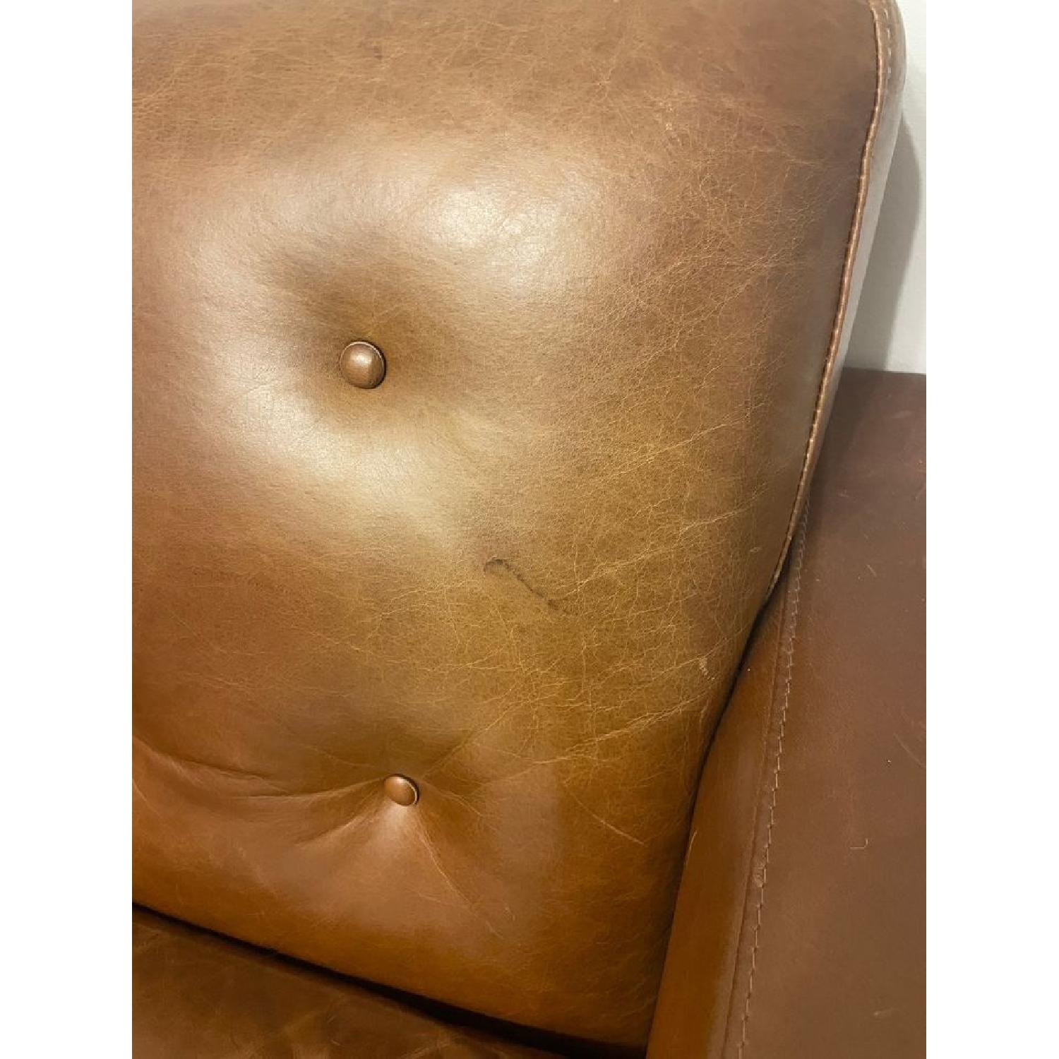 Room & Board Leather Sofa - image-5