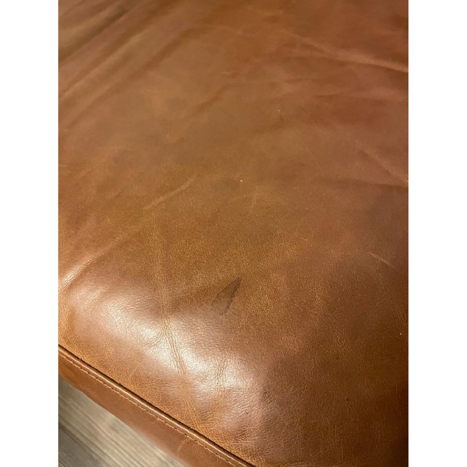 Room & Board Leather Sofa - image-7