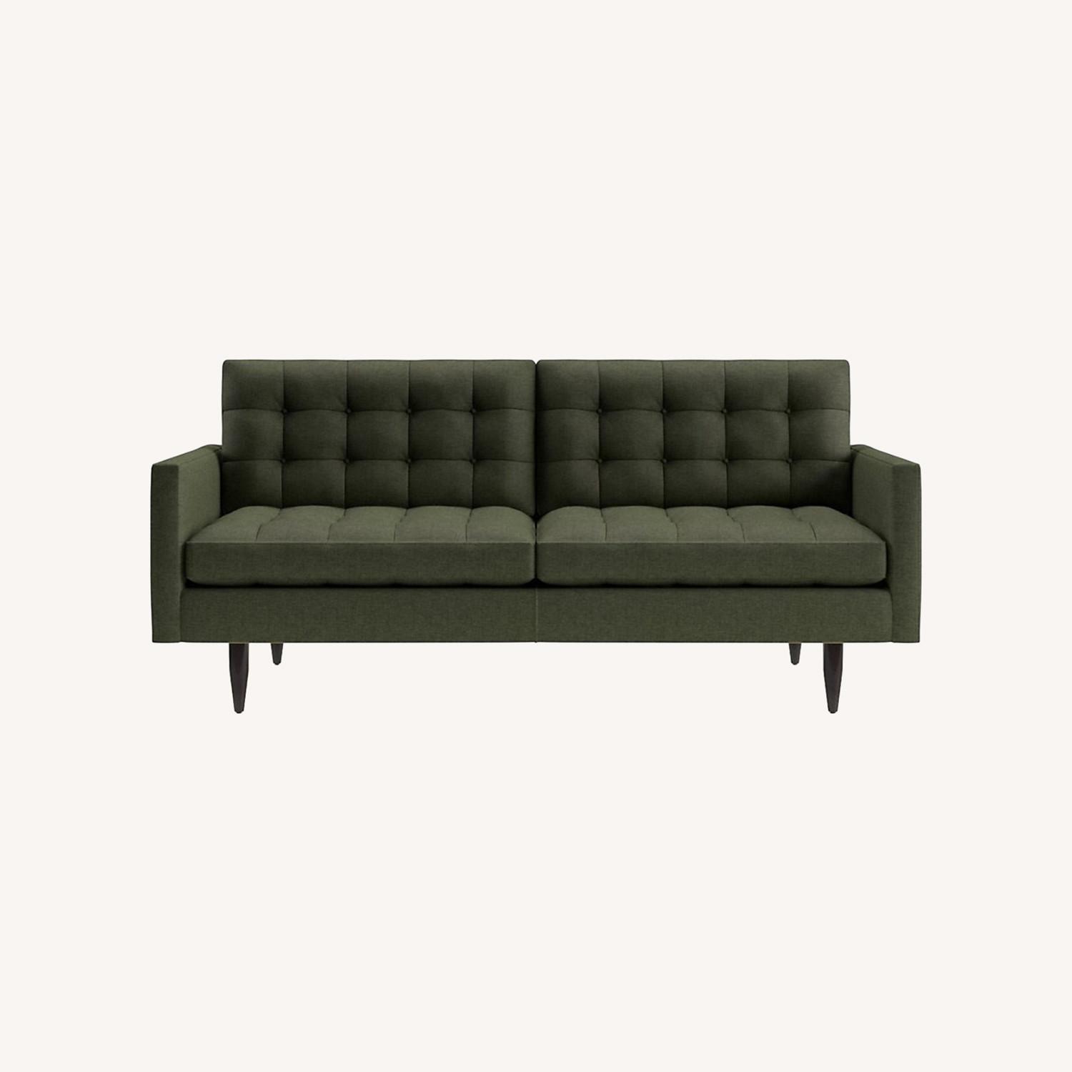 Crate and Barrel MidCentury Petrie Couch AptDeco