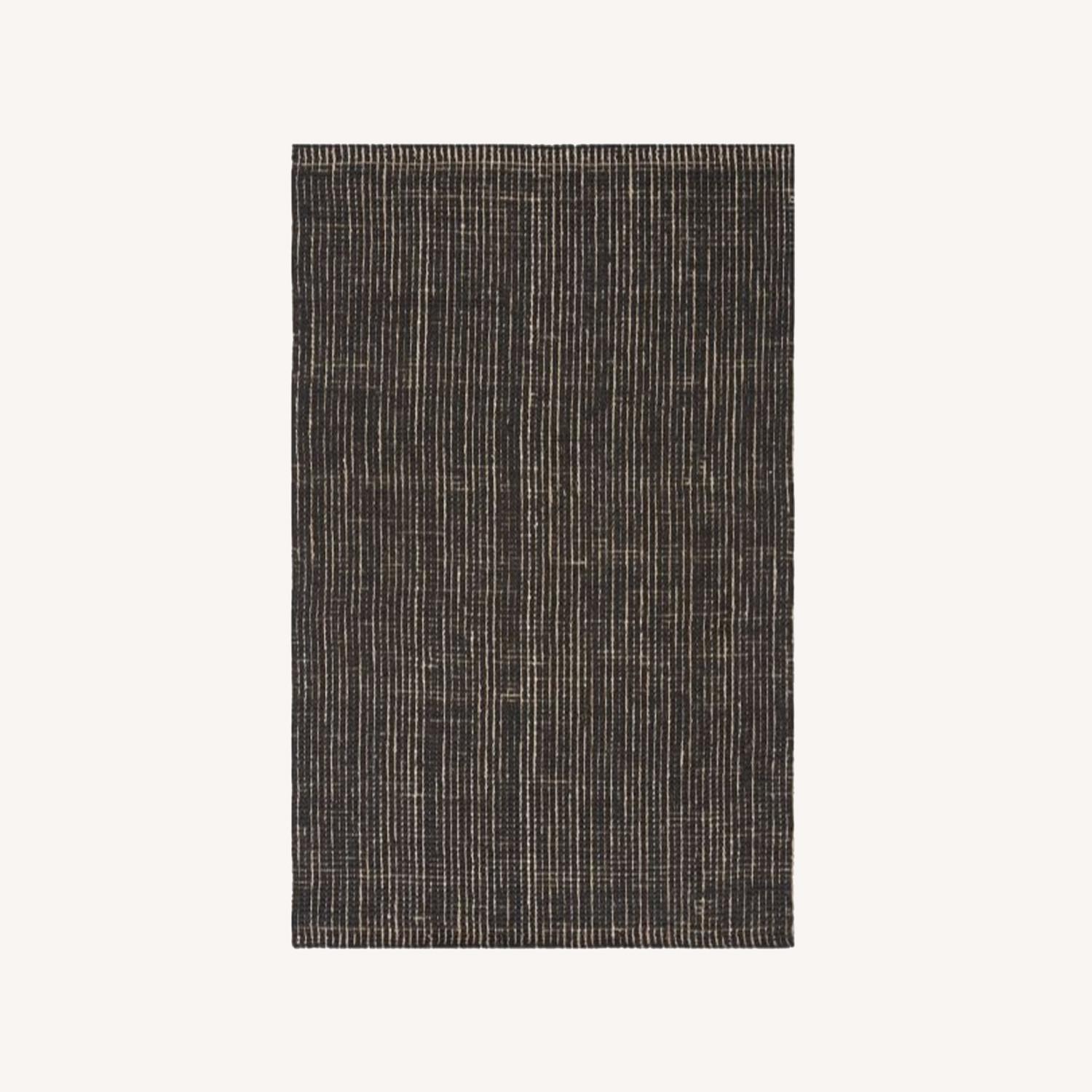 Pottery Barn Chunky Wool /Jute Rug, 8 x 10', Ebony AptDeco