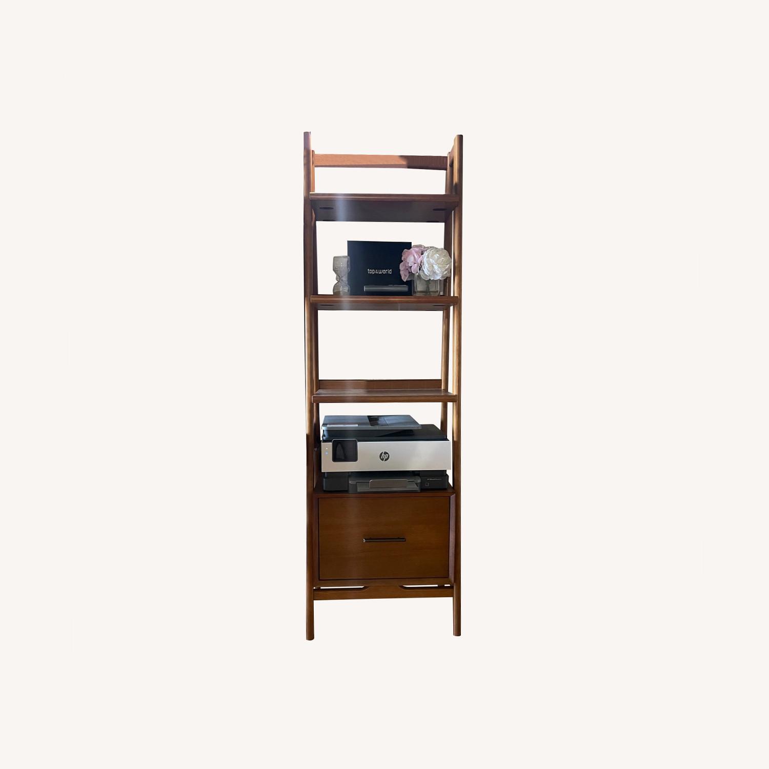 West Elm MidCentury Bookshelf w/ Drawer (22") AptDeco