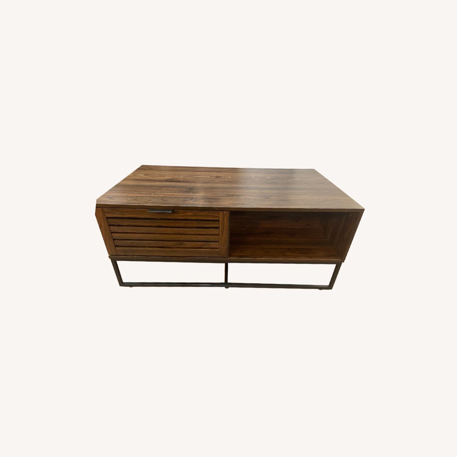 Target Farmhouse Coffee Table with Storage AptDeco