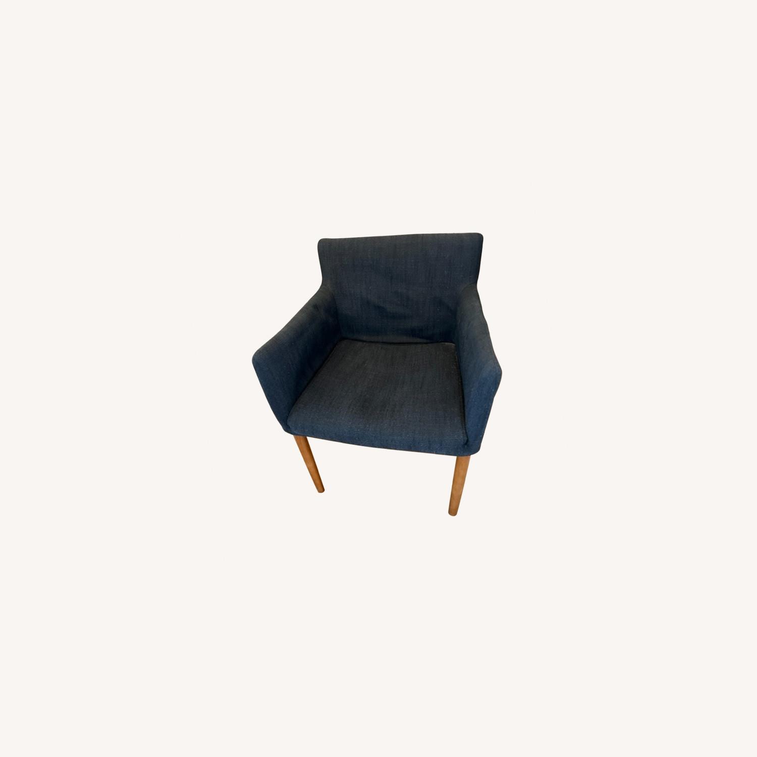 West Elm Ellis Upholstered Dining Armchair AptDeco