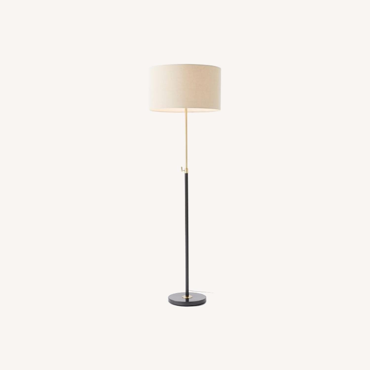 West Elm Telescoping Adjustable Floor Lamp AptDeco