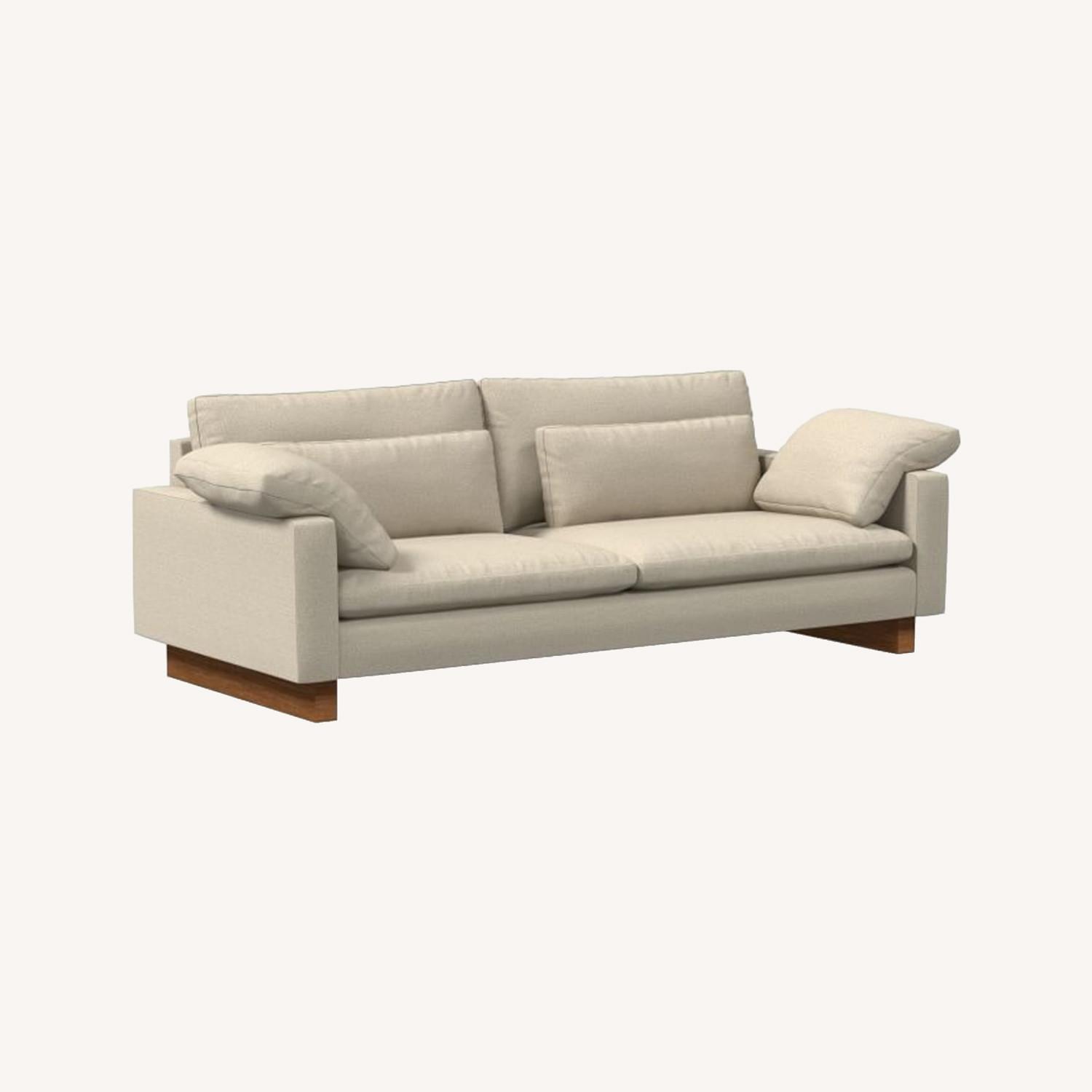 West Elm Harmony 92" Sofa, Down Blend, Chenille AptDeco