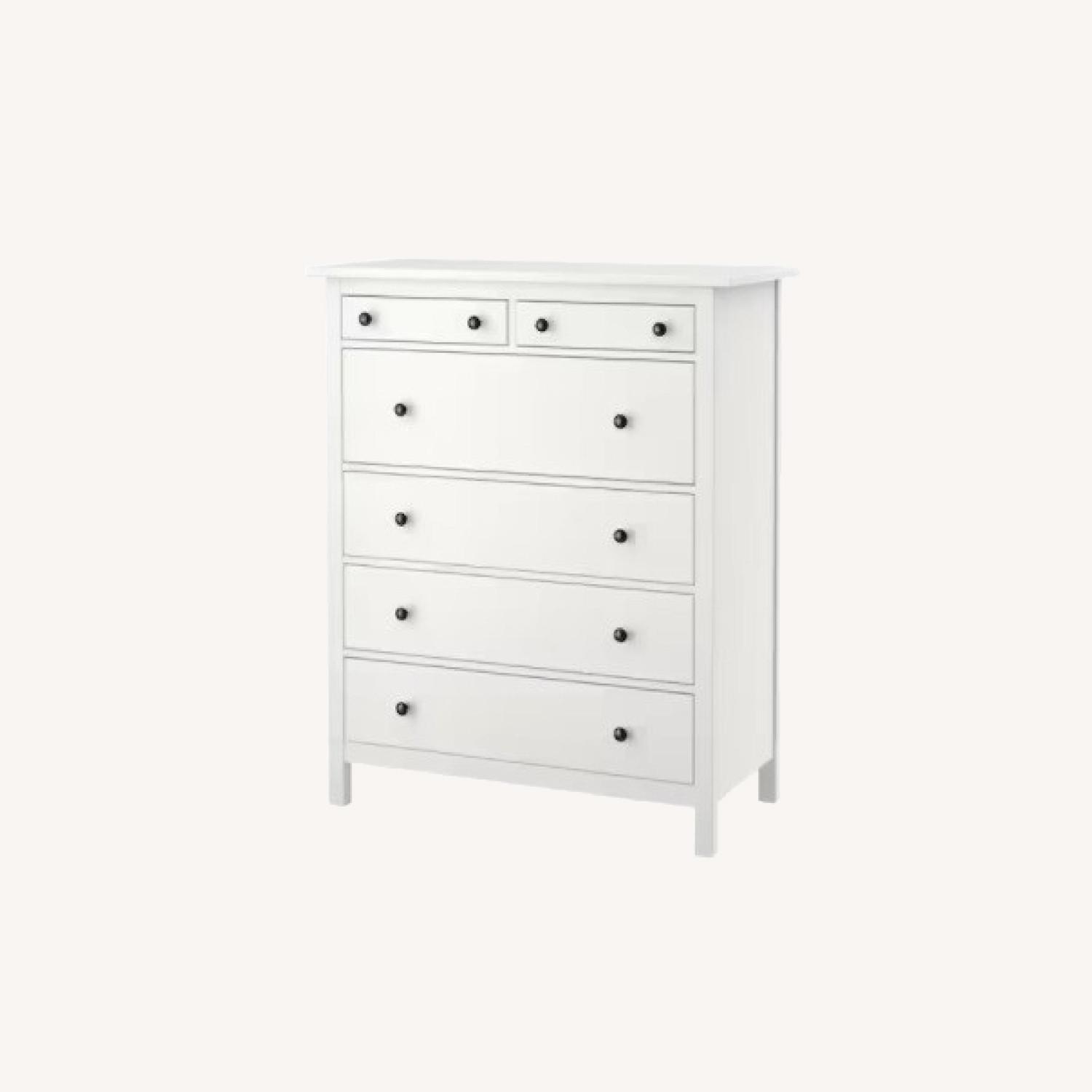 IKEA Hemnes 6drawer Chest, White stain AptDeco