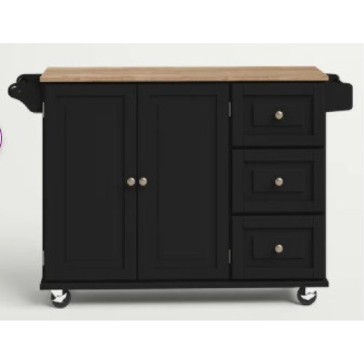 Wayfair Kuhnhenn Wide Rolling Kitchen Cart - image-5