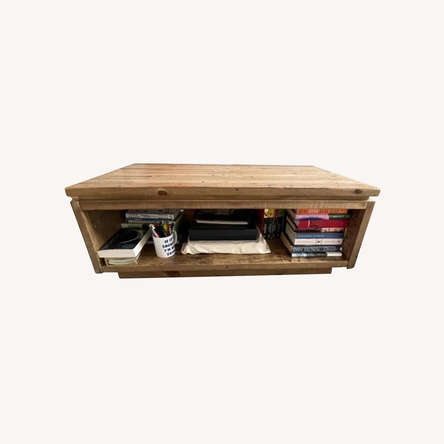 West Elm Emmerson Reclaimed Wood Coffee Table AptDeco
