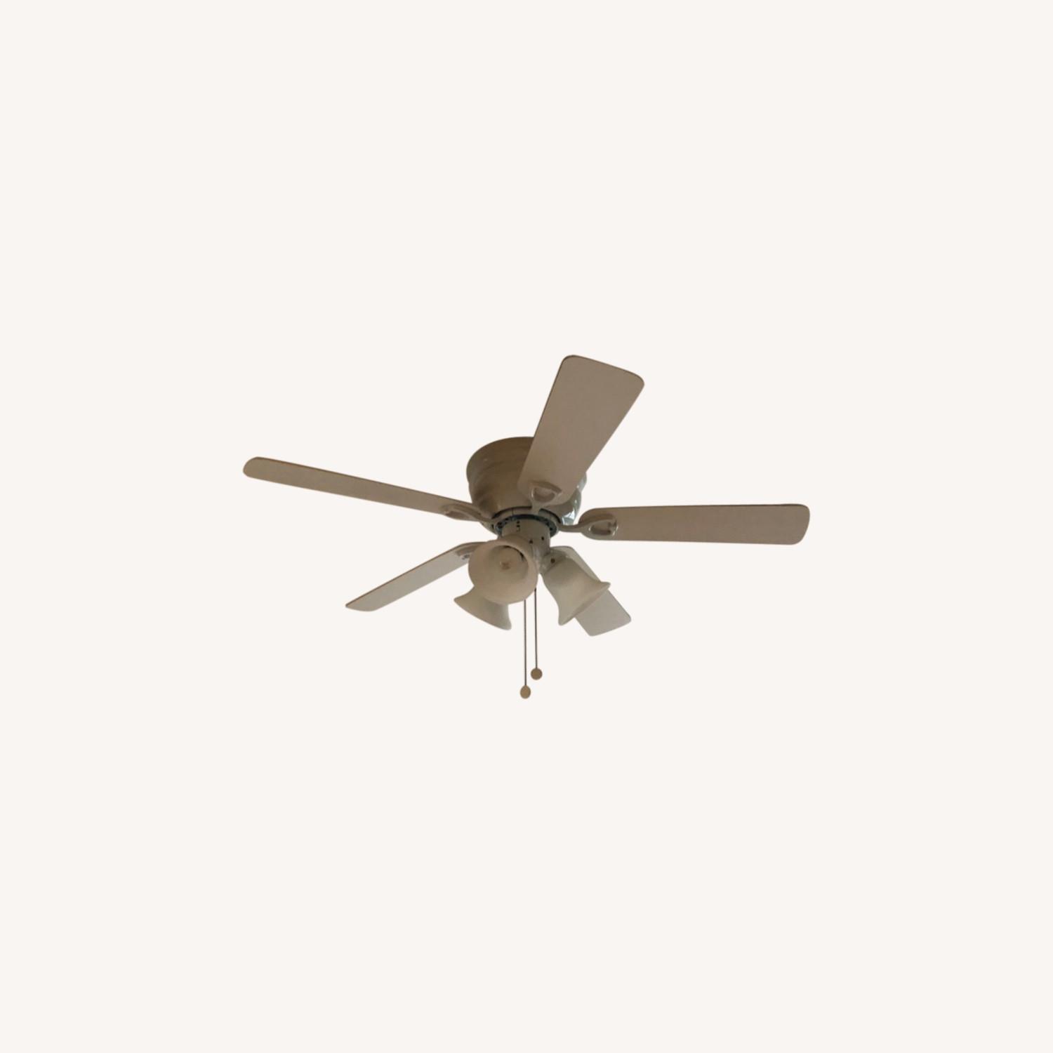 Two Hamilton Bay Ceiling Fans - image-0