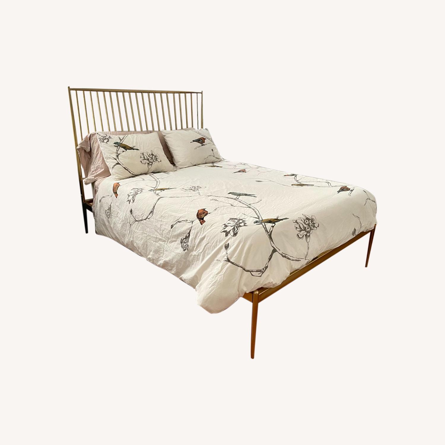 West Elm Stella Metal Bed AptDeco