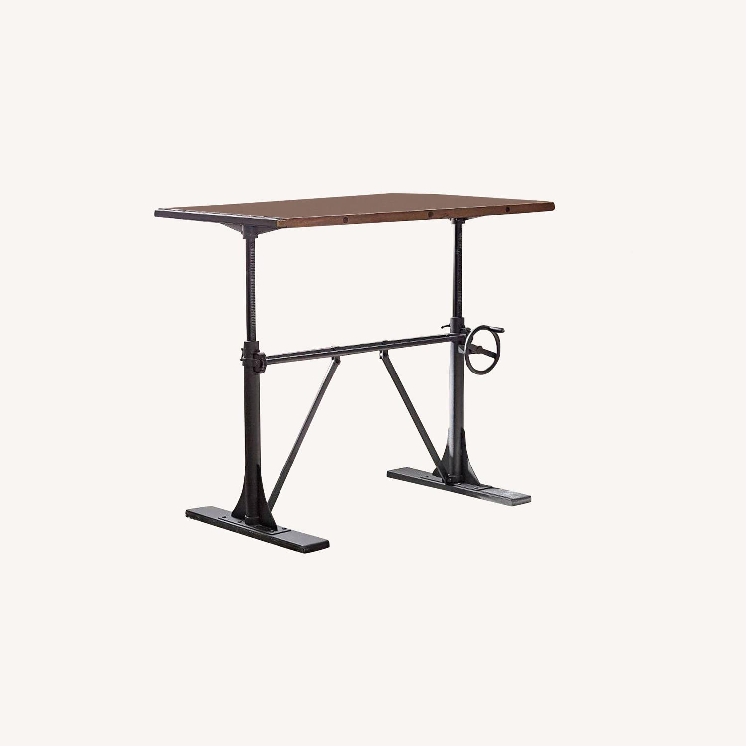 Pottery Barn Pittsburgh Crank Desk / Table / Pub - image-0