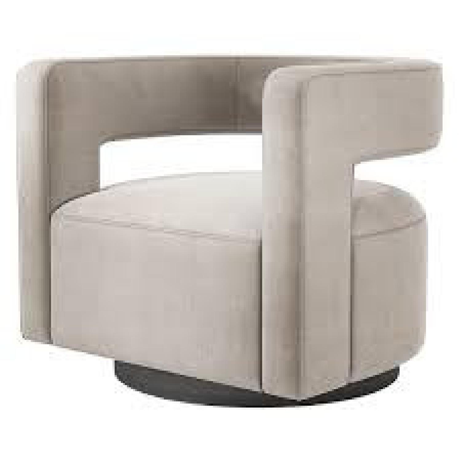 Restoration Hardware Drew Swivel Chair AptDeco