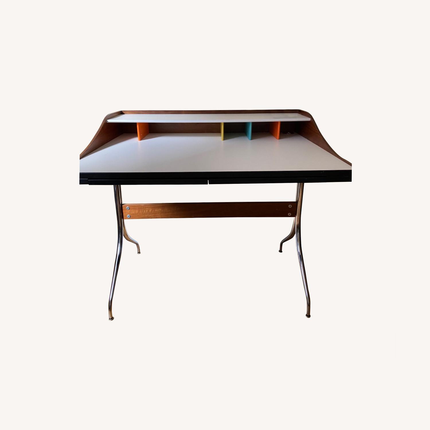 Nelson Swag Leg Desk AptDeco