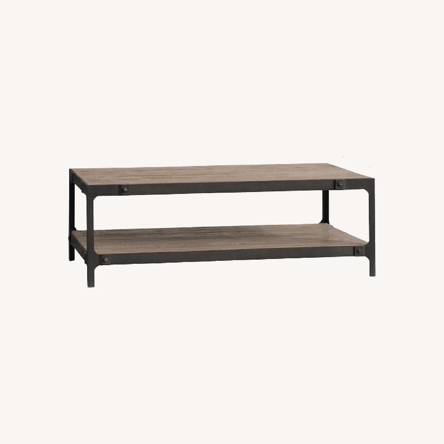 Pottery Barn Clint Coffee Table AptDeco