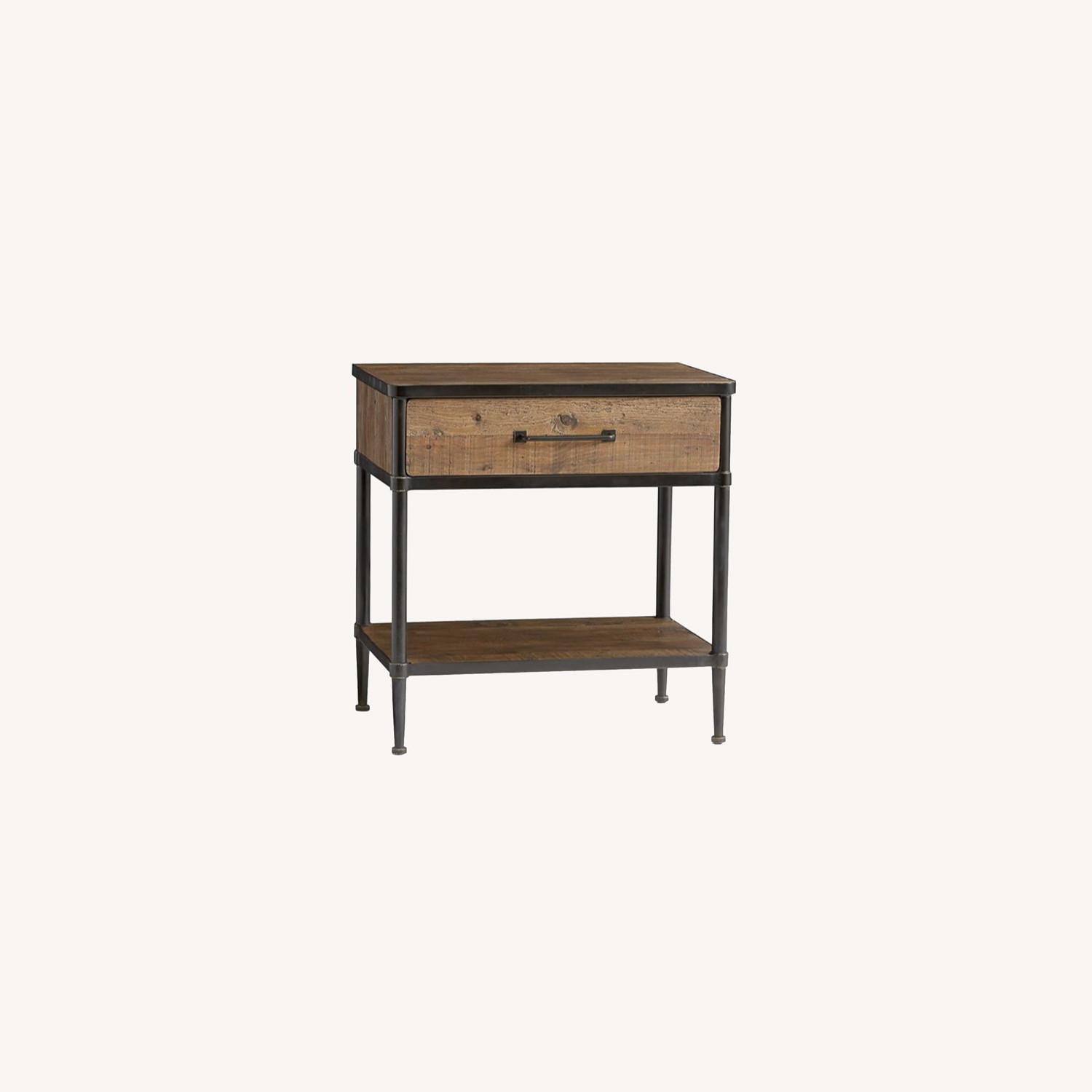 Pottery Barn Juno 27" Reclaimed Wood Nightstand AptDeco