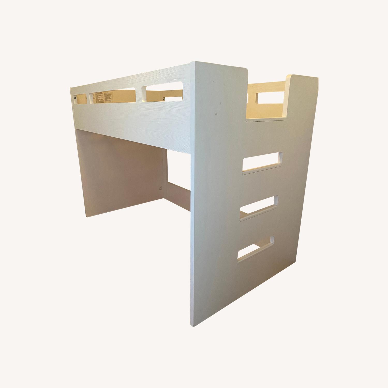 Crate & Barrel Twin Loft Bed AptDeco