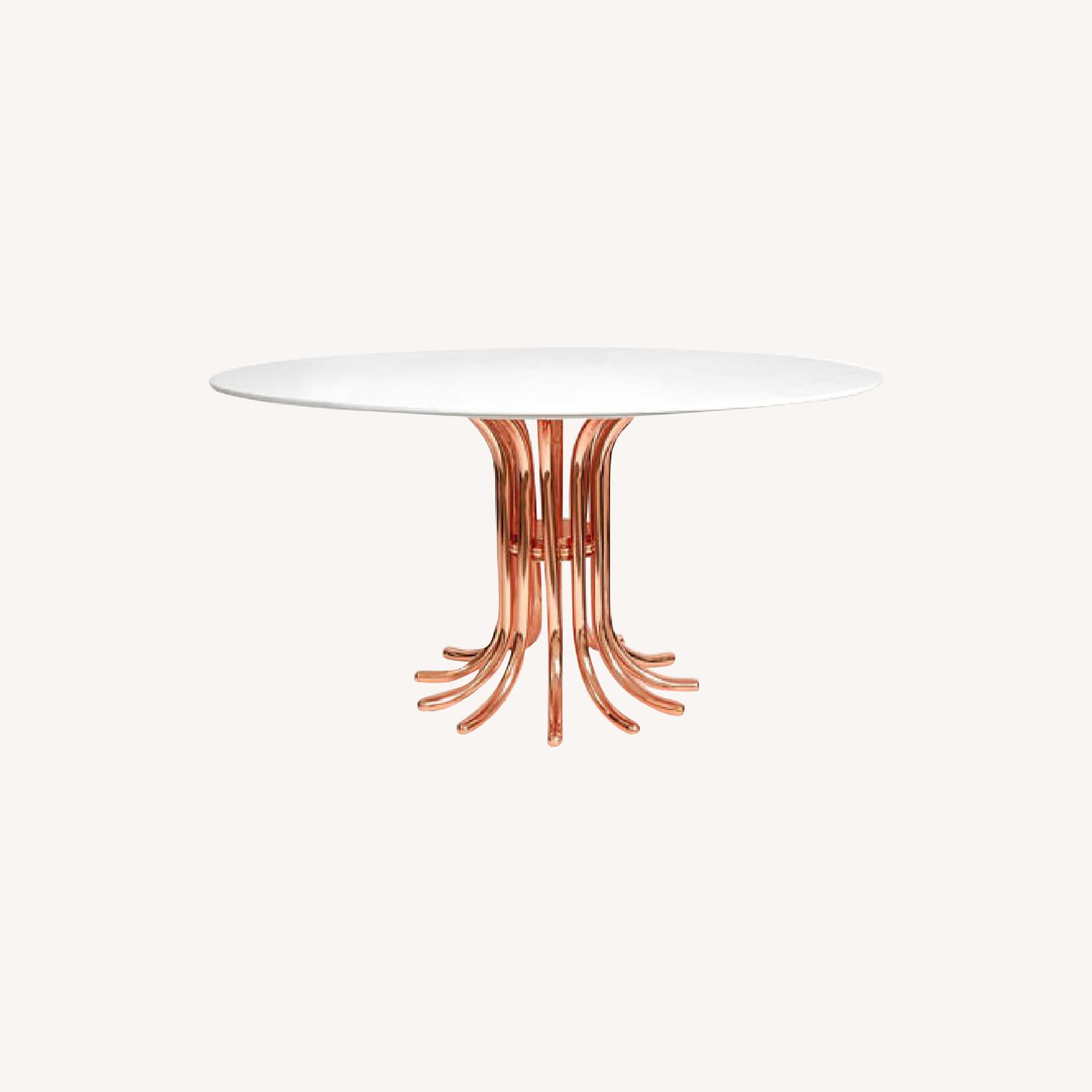 Jonathan Adler Ultra Glass-Top Dining Table - image-0