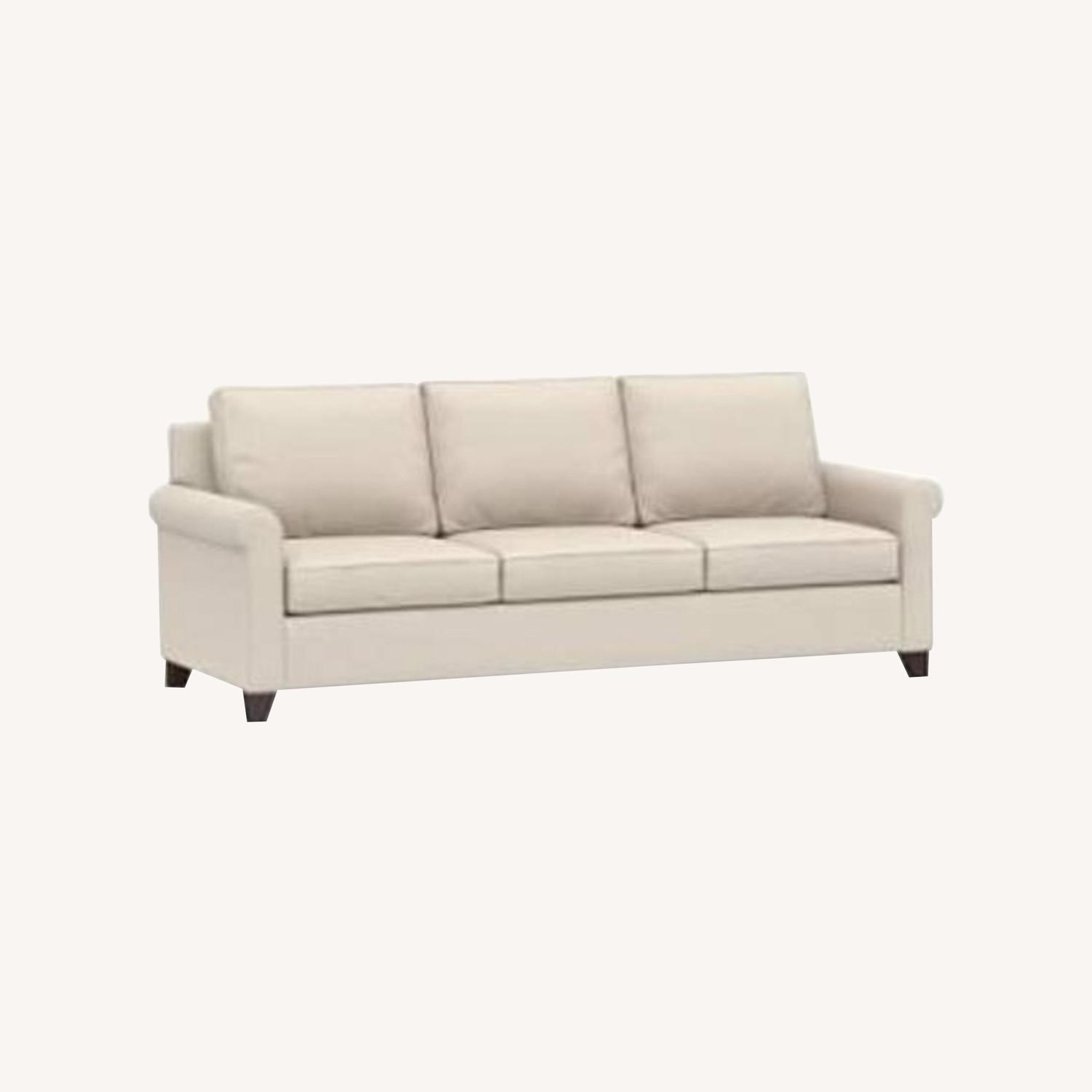 Pottery Barn Cameron Roll Arm Sofa - image-0