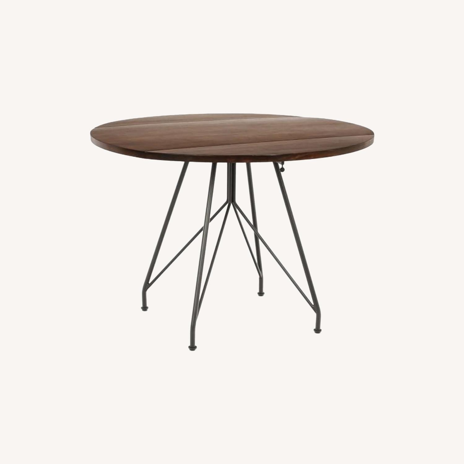 West Elm Jules Expandable Dining Table, Round, 42" - image-0