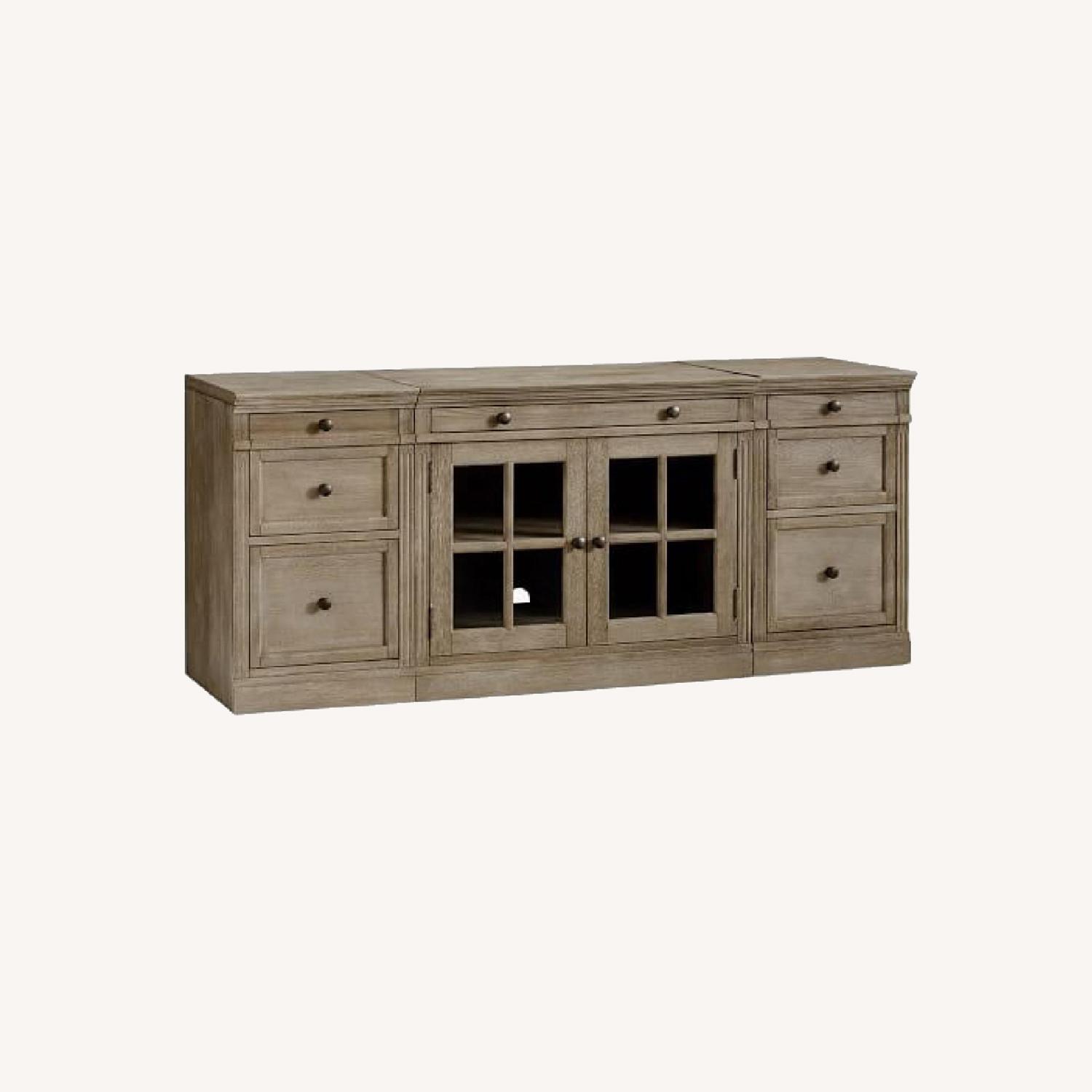 Pottery Barn Livingston Media Console - image-0