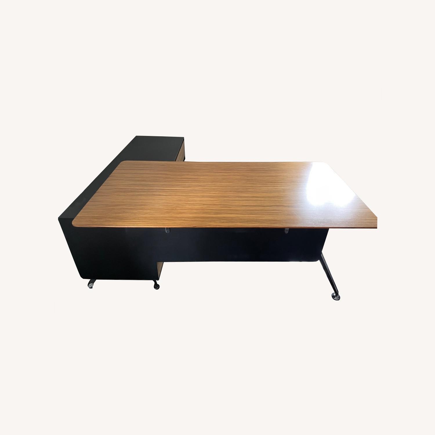 Scan Design L-Shaped Desk - image-0
