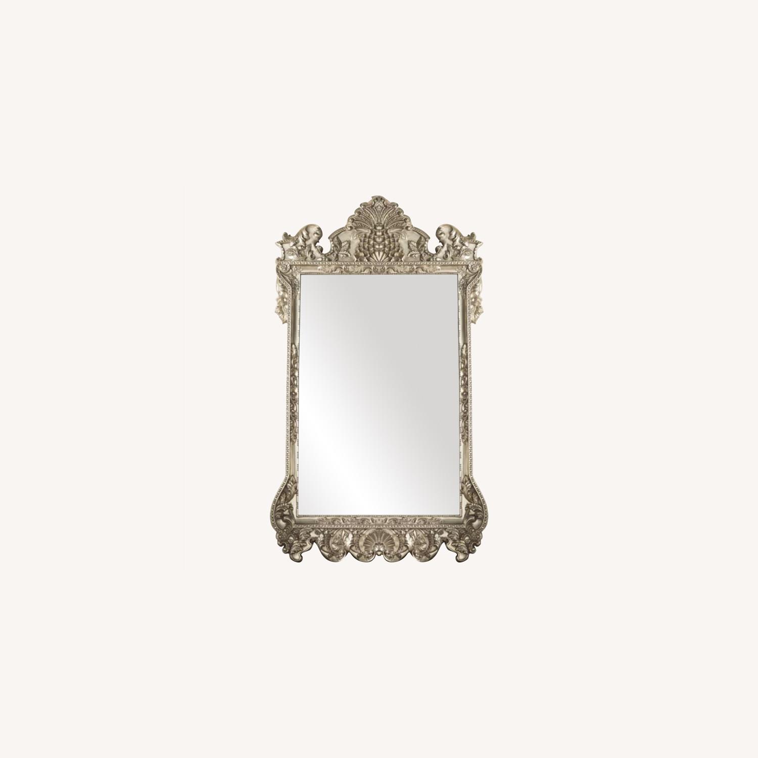 Stunning Beveled Floor Mirror - image-0