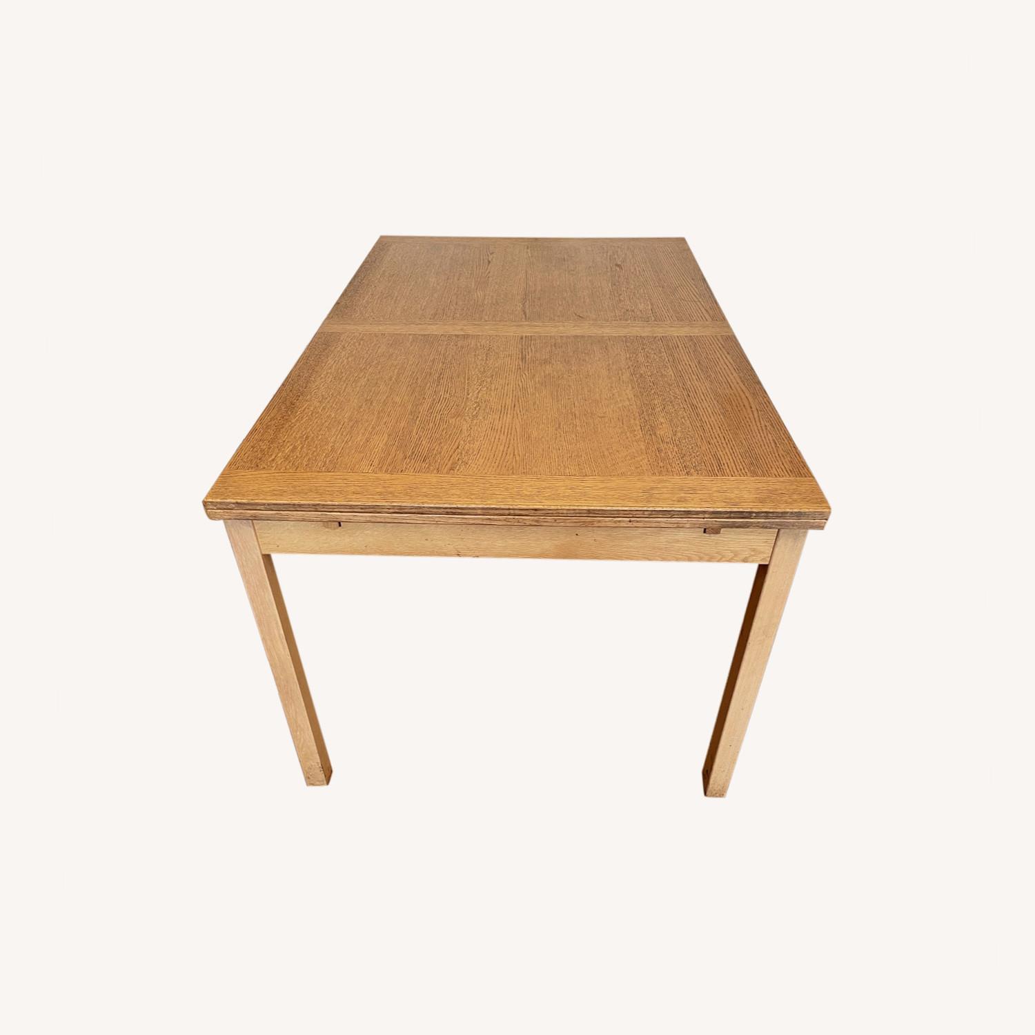 Ansager Mobler Mid Century Hidden Leaf Dining Table - image-0