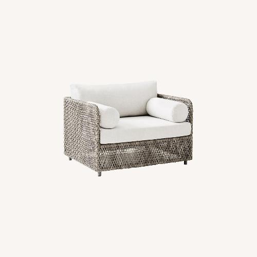 Used West Elm Coastal Lounge Chair, Individual for sale on AptDeco
