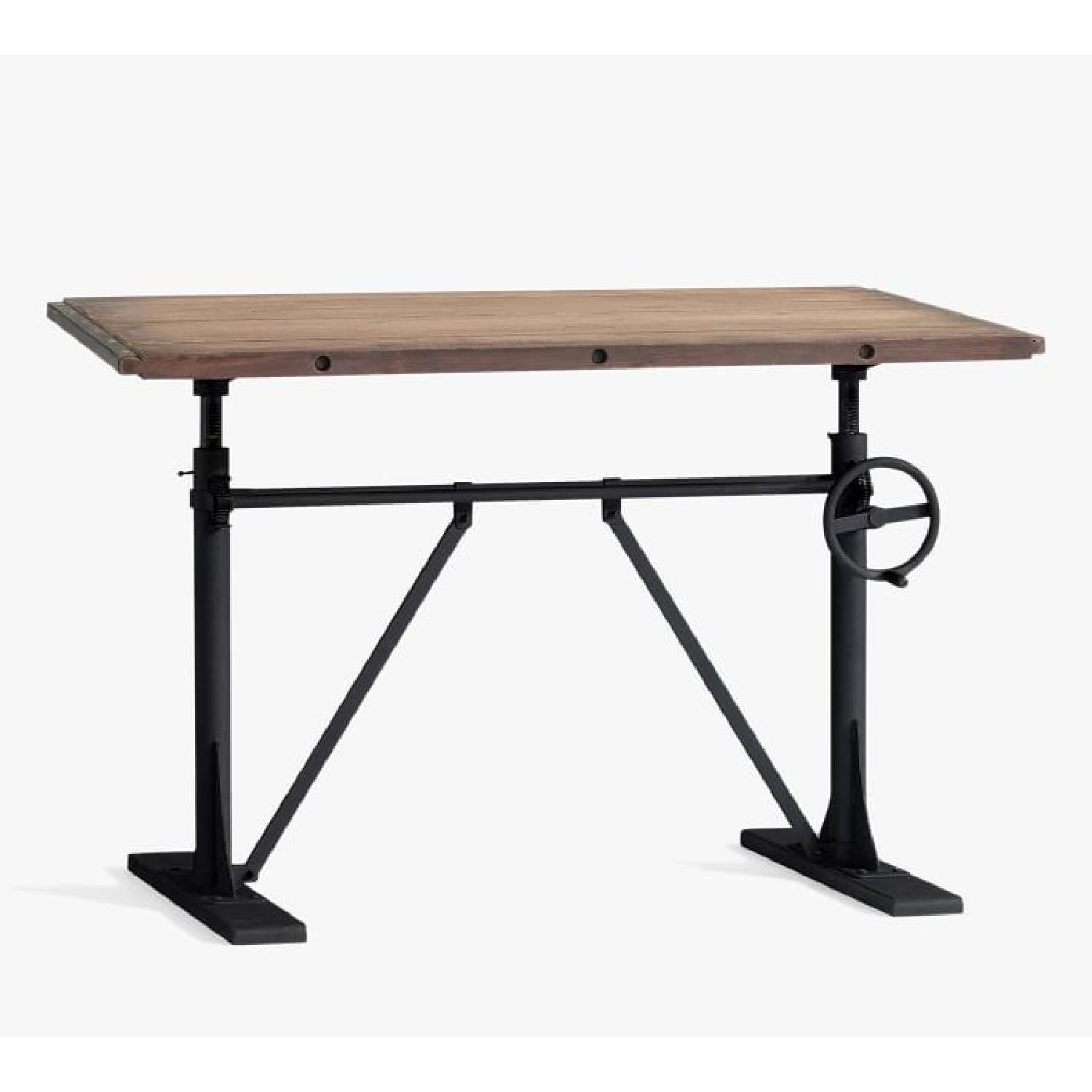 Pottery Barn Pittsburgh Crank Desk - image-4