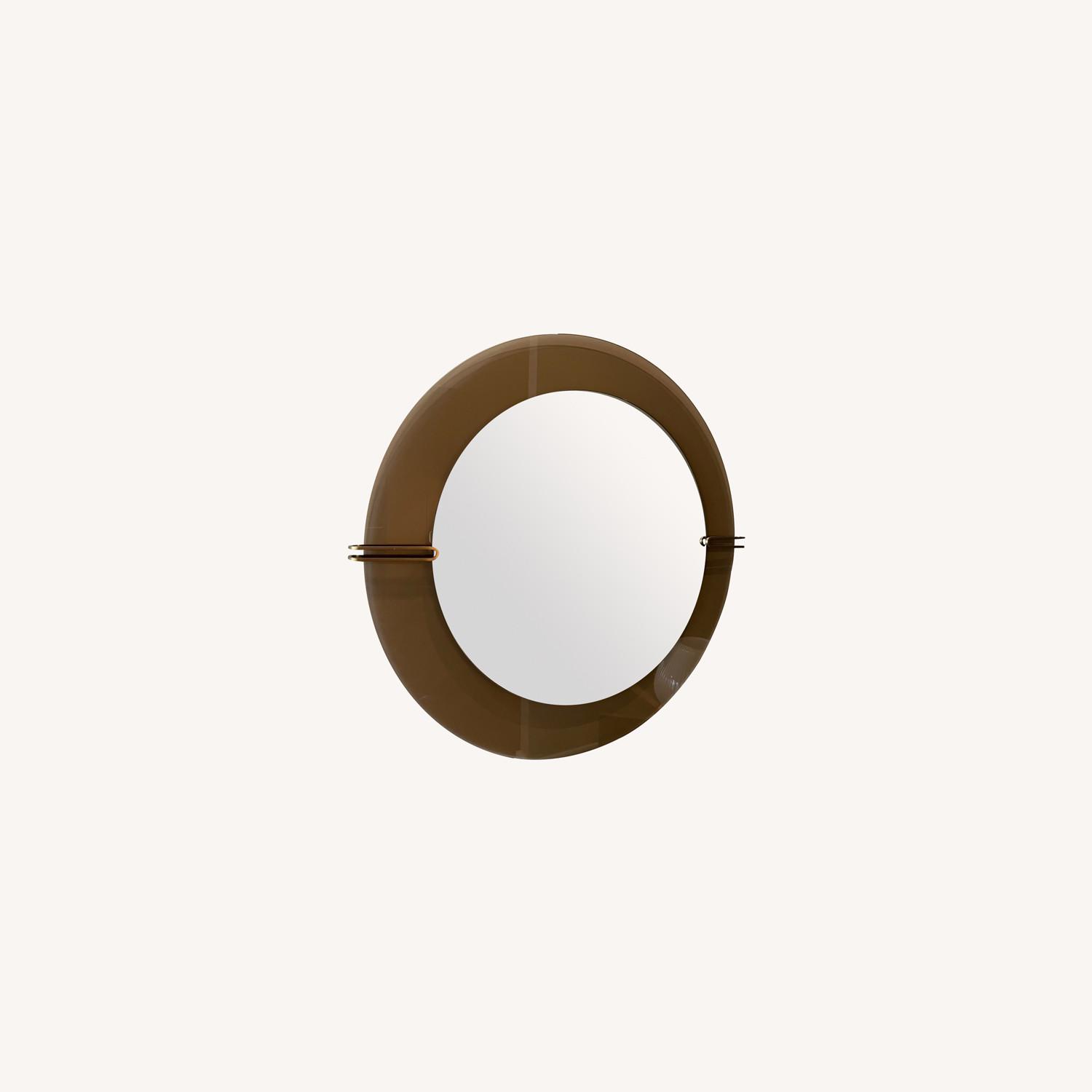 Circular Layered Round Mirror - image-0