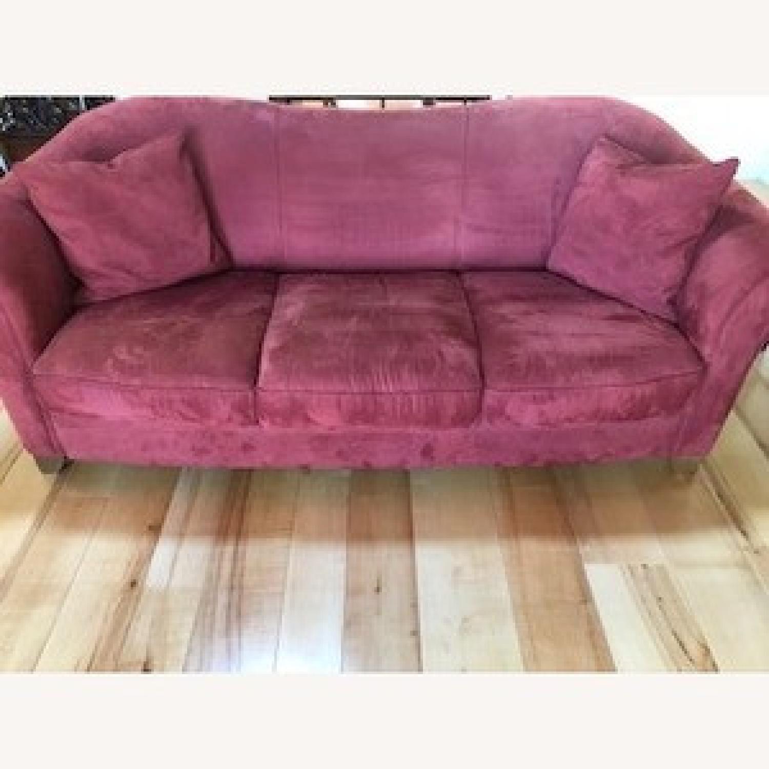 Itala Ultra Suede Sofa - image-3