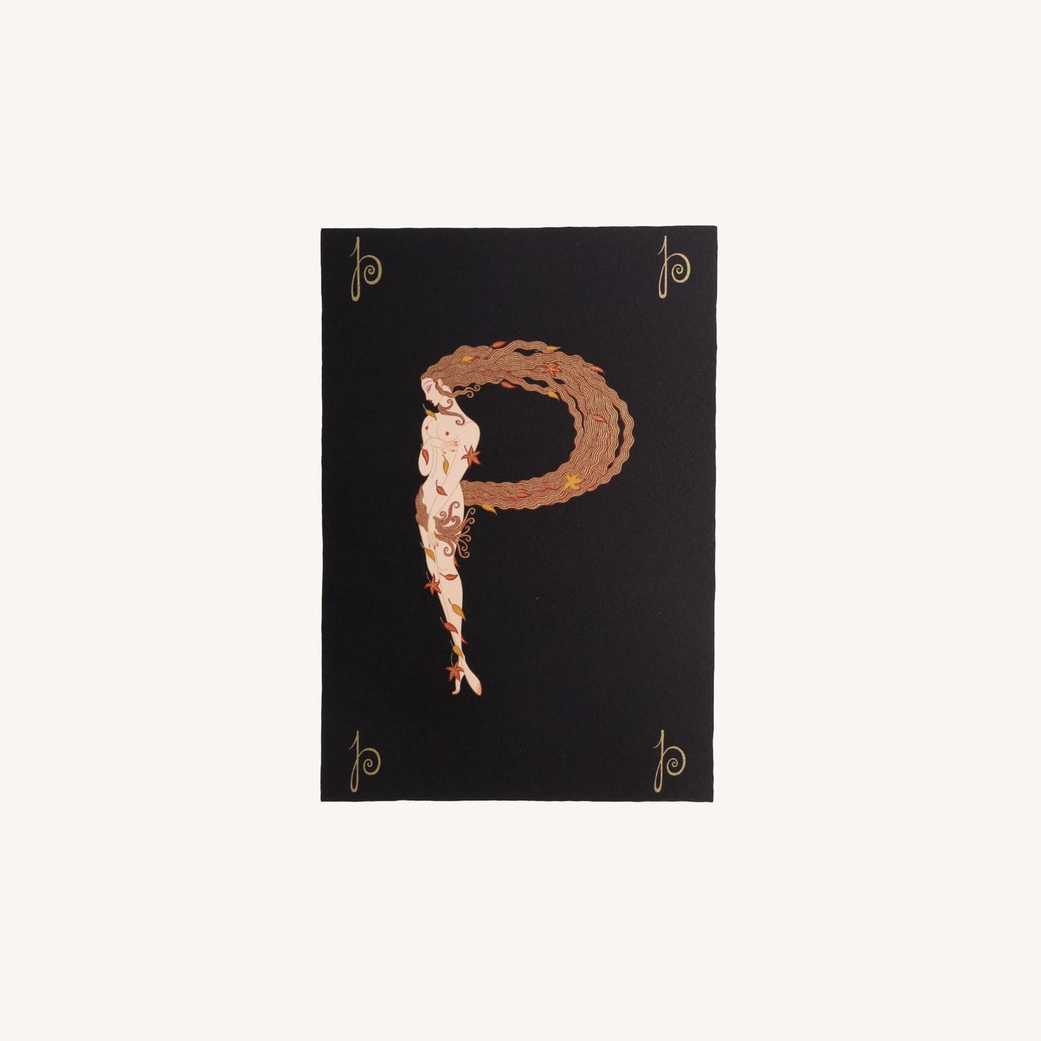 The Letter P from the Alphabet Suite Art - image-0