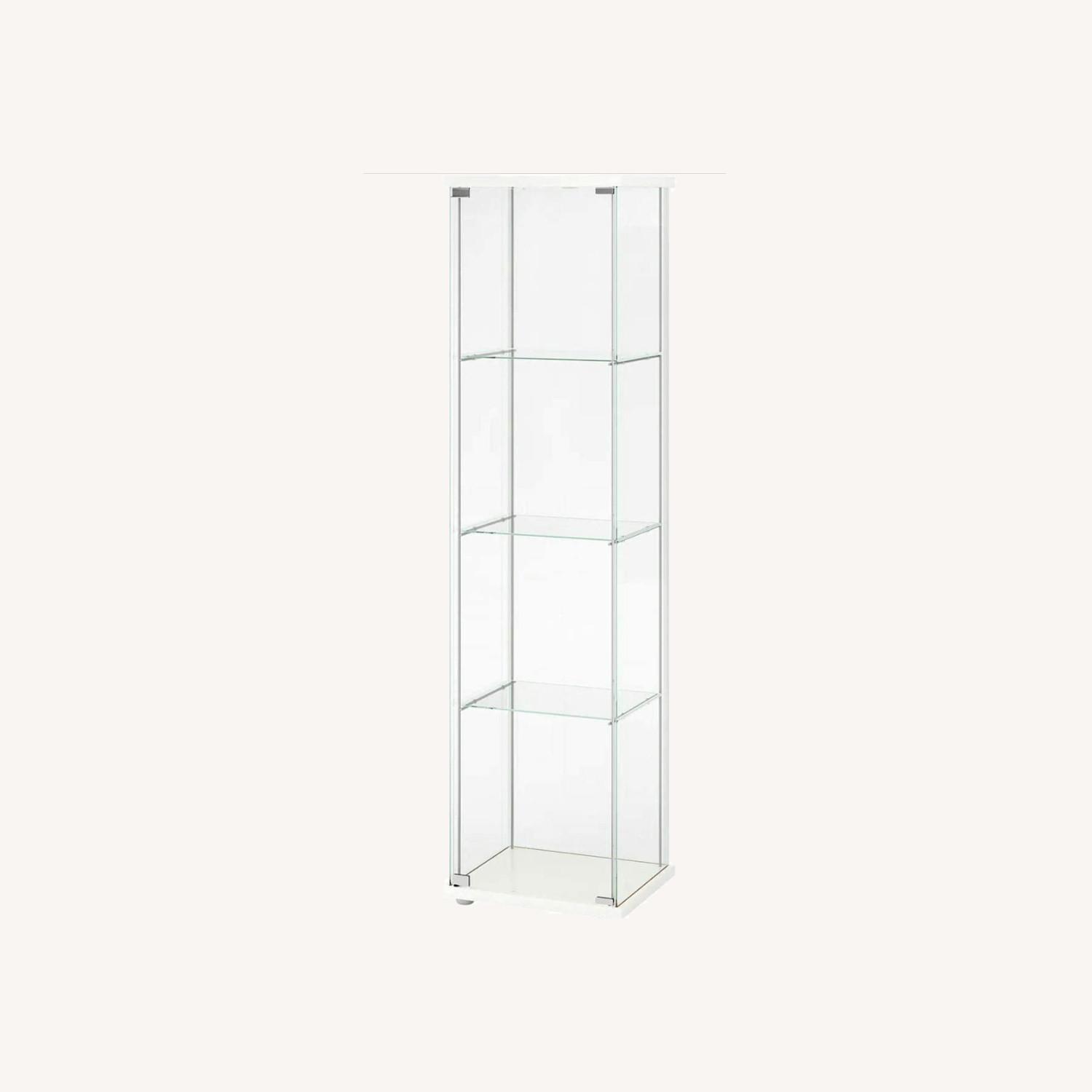 IKEA Glass Curio Case AptDeco