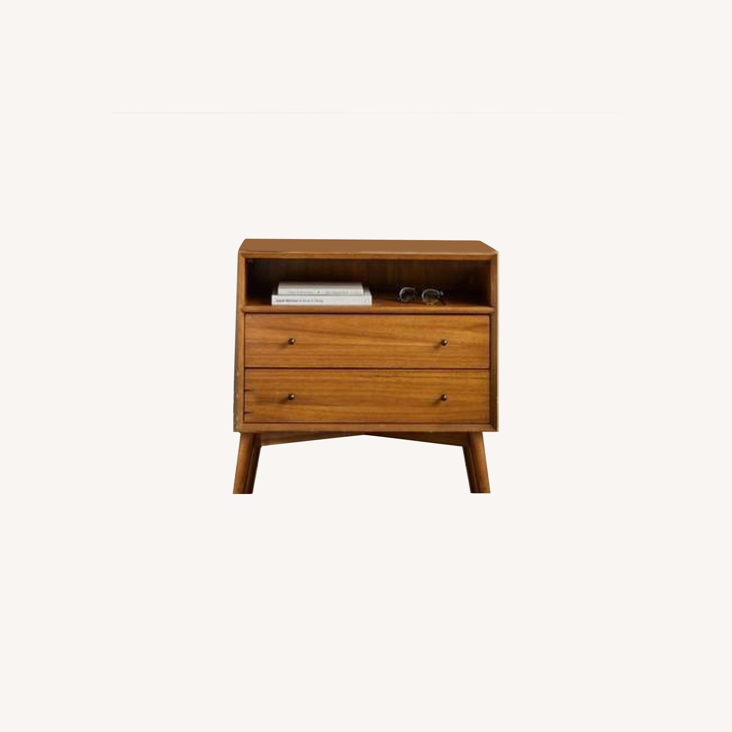 West Elm Grand MidCentury Nightstand AptDeco