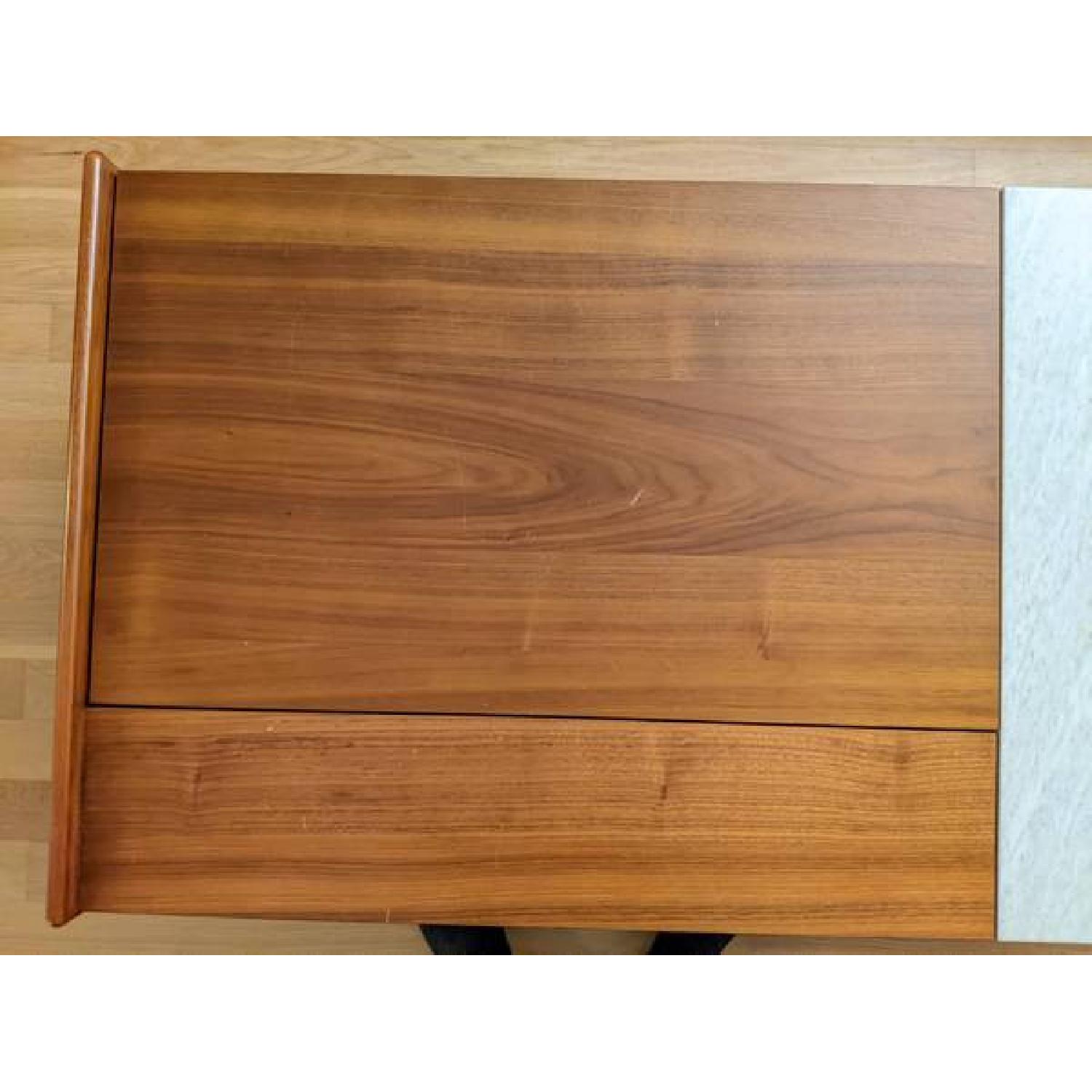 West Elm Mid Century Pop Up Coffee Table Marble - image-4