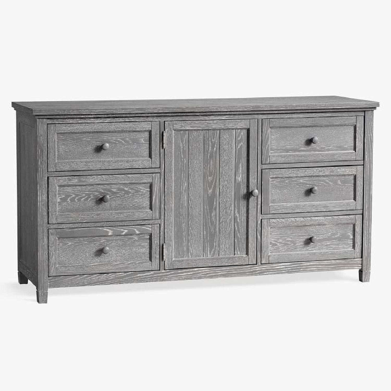 Pottery Barn - Beadboard Dresser, Smoked Charcoal - image-4
