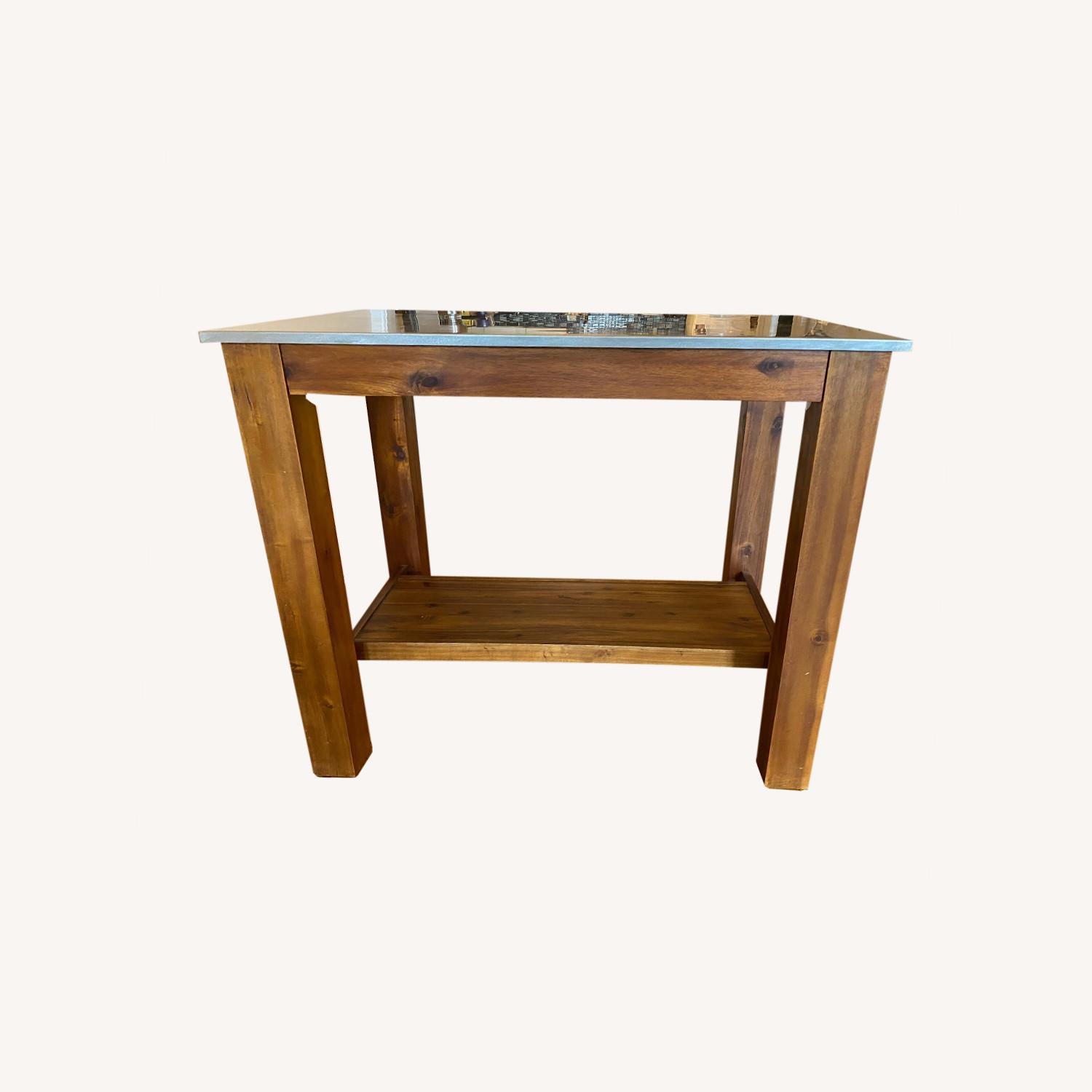 West Elm Kitchen Island / Dining Table AptDeco