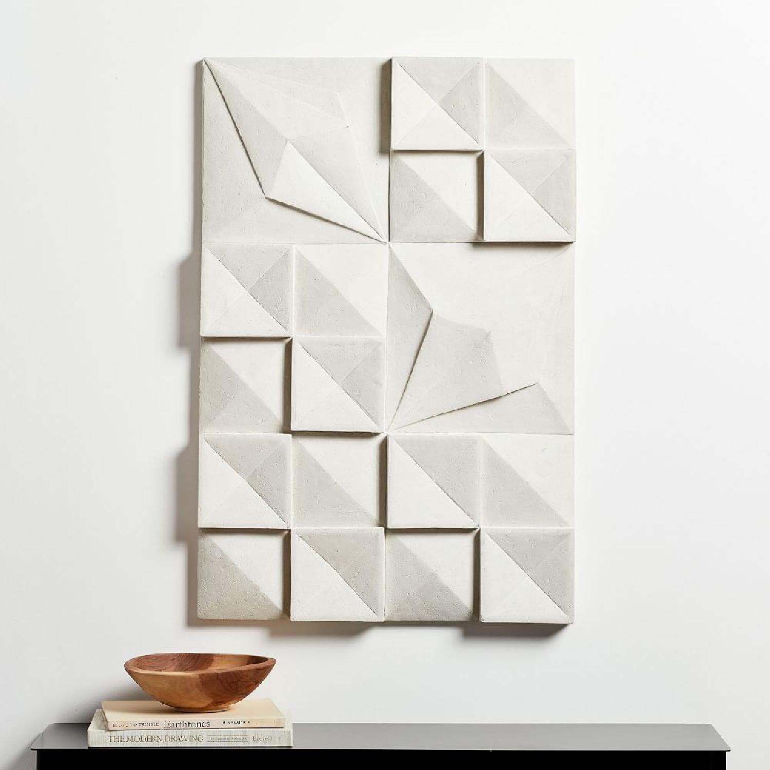 West Elm Lava Ash Tile Wall Art - image-4