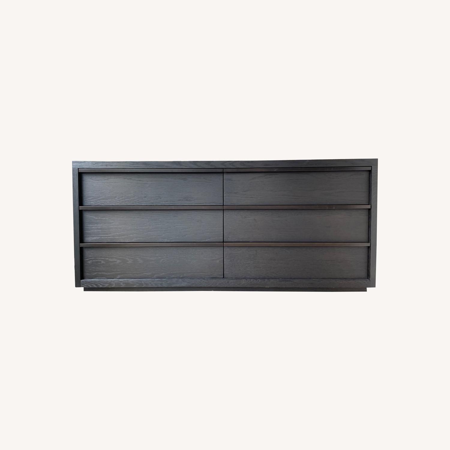 Restoration Hardware Bezier 6 Drawer Dresser AptDeco
