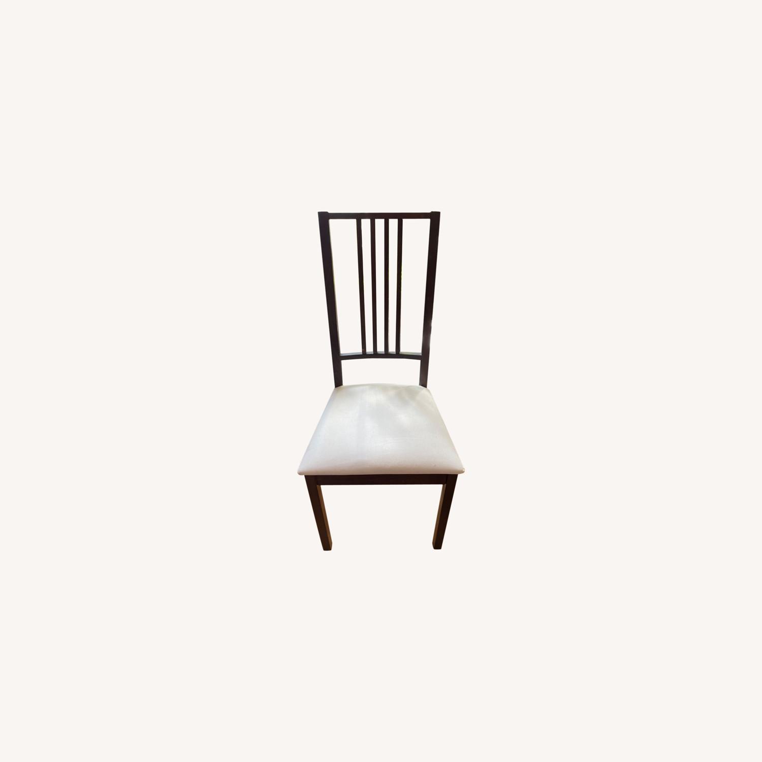 Four Upholstered IKEA Dining Chairs - image-0