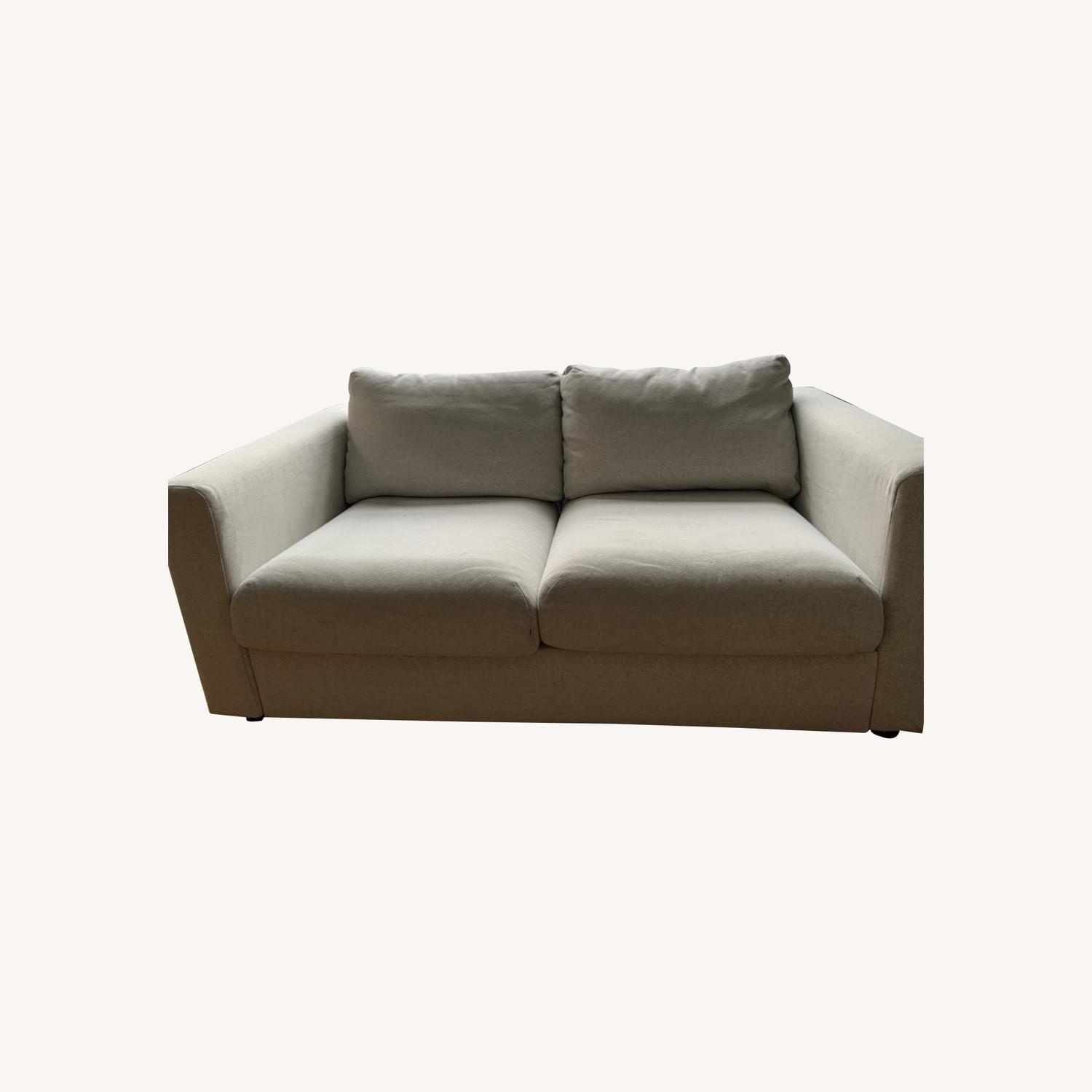 IKEA Beige Finnala Loveseat AptDeco