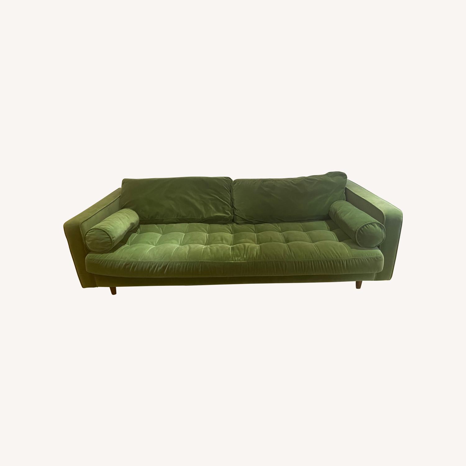 Sven Grass Green Sofa from Article - image-0