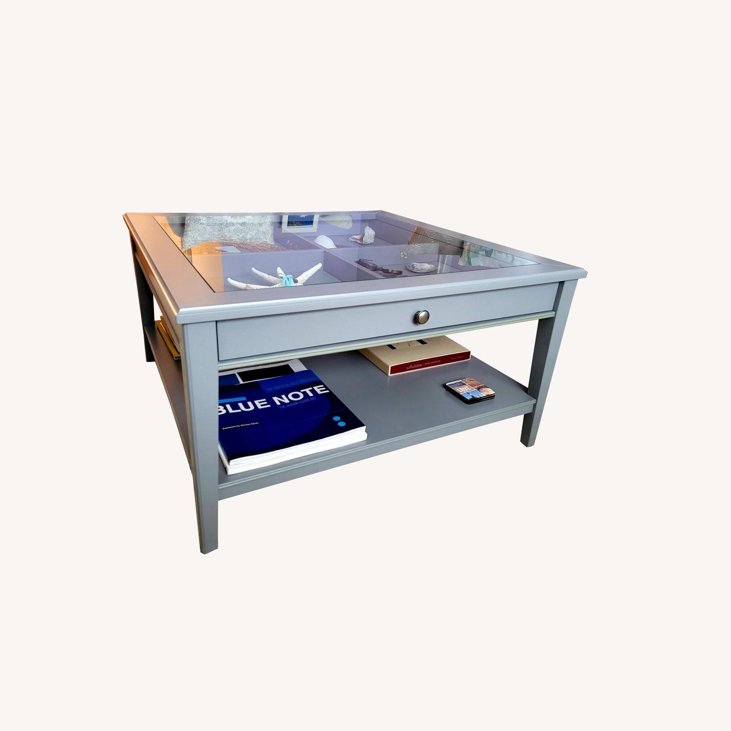 IKEA Liatorp 2-tier Storage Coffee Table - image-0