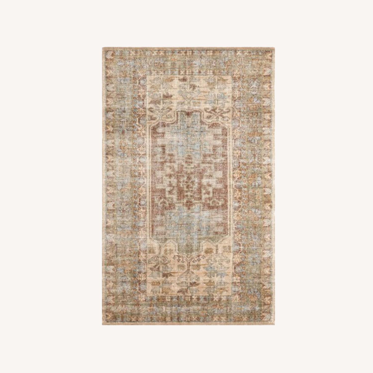 Pottery Barn Arlet HandKnotted Wool Rug, 5 x 8' AptDeco