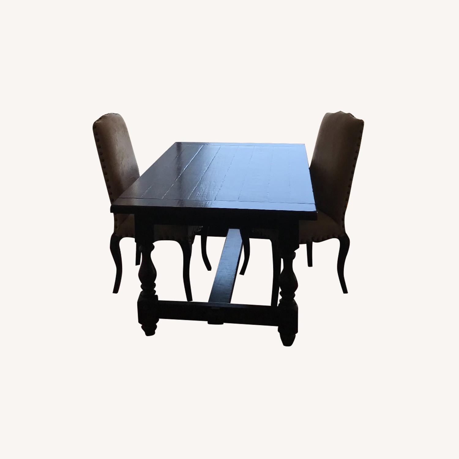Pottery Barn Cortona Extending Dining Table AptDeco