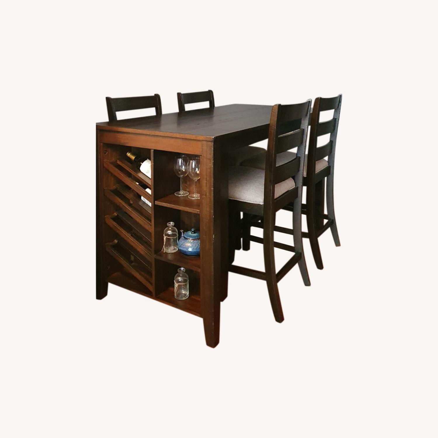 Ashley Dining Table Set (4 Chairs Included) AptDeco