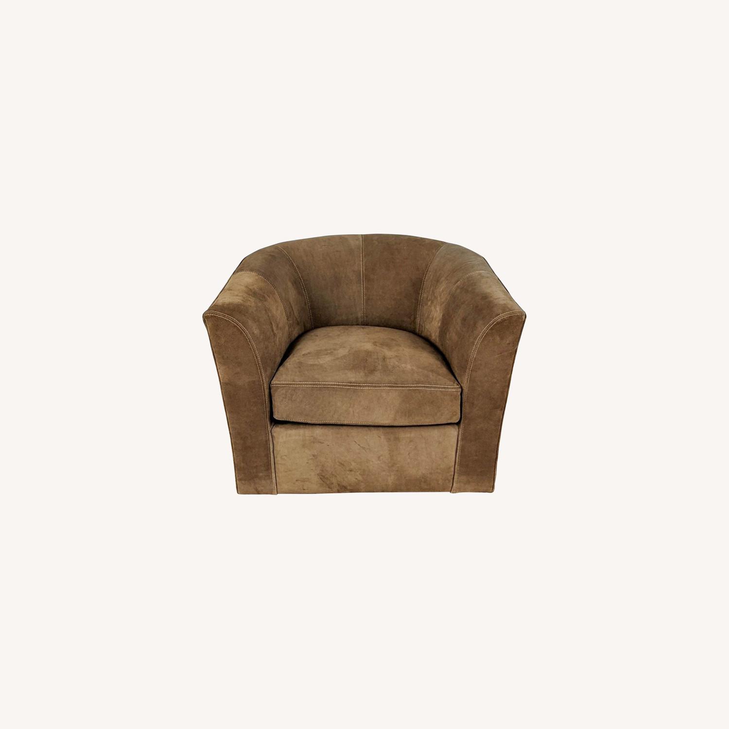 Macy's Modern Concepts Swivel Chair AptDeco