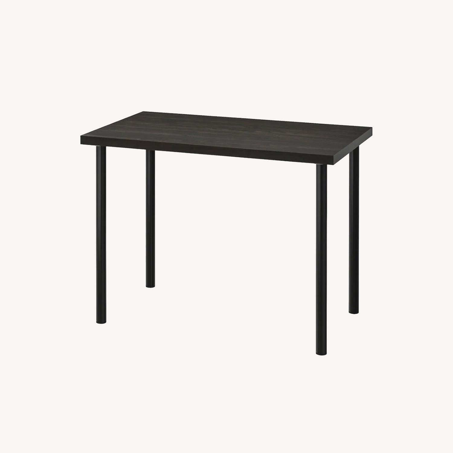 IKEA Linnmon / Adils Table (White/Black) - image-0